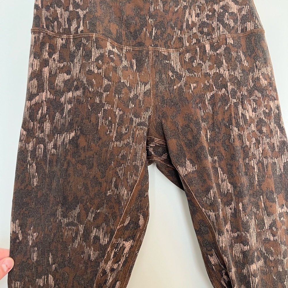 Lululemon Align High-Rise Pant 28” Lined Truleopard MAX Brown Multi size 6 - Picture 7 of 11